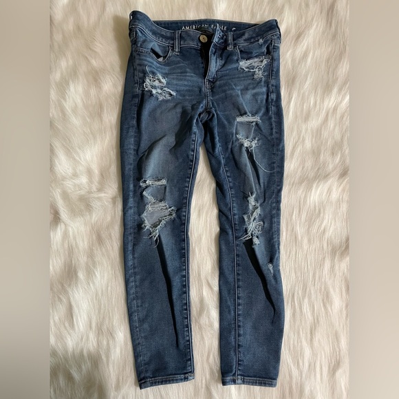 American Eagle jeans size 4 extra short - Picture 1 of 5